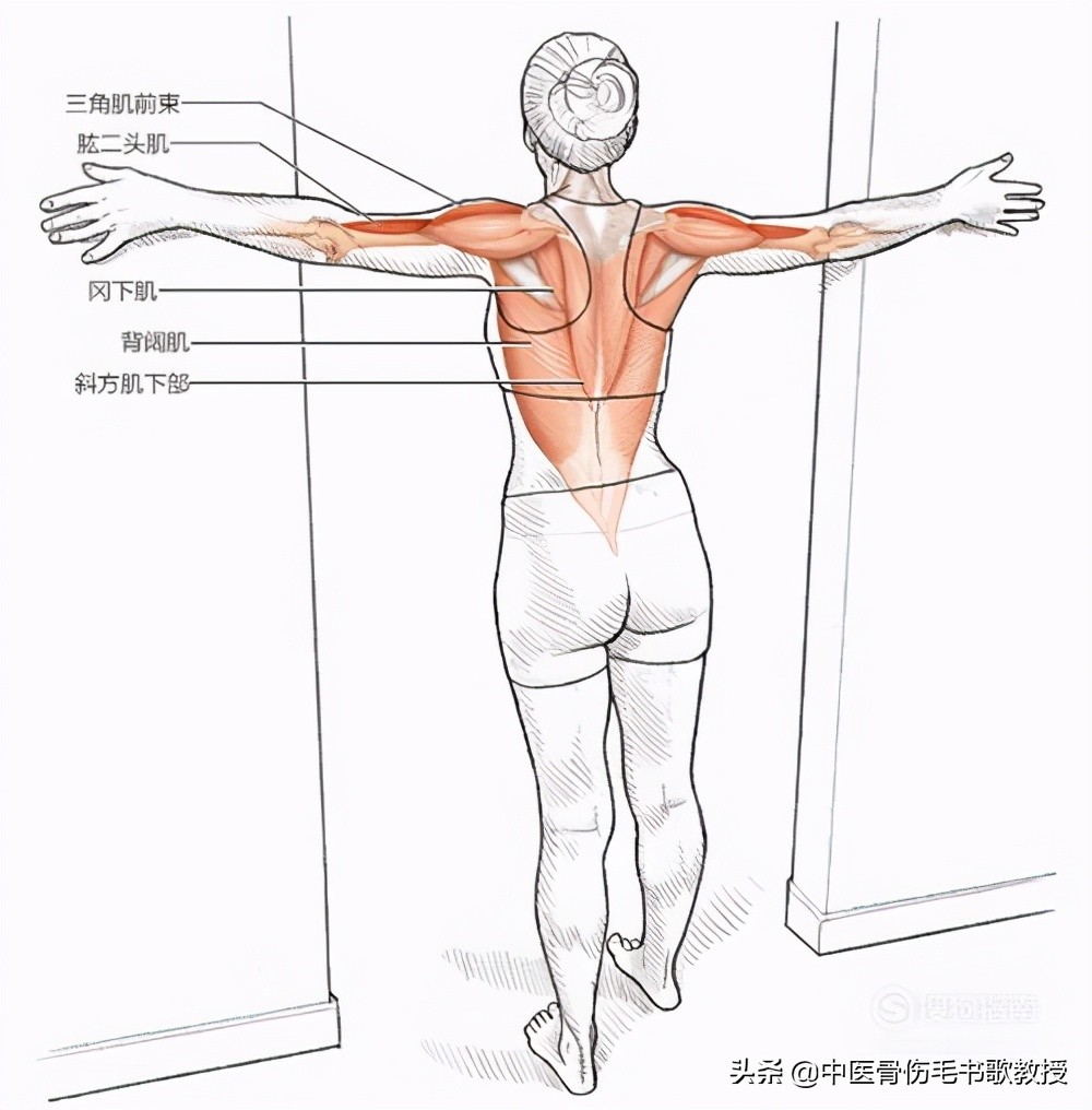 肩膀拉伸（肩周炎，肩膀疼痛，3个动作坚持做，拉伸肩膀，缓解疼痛）