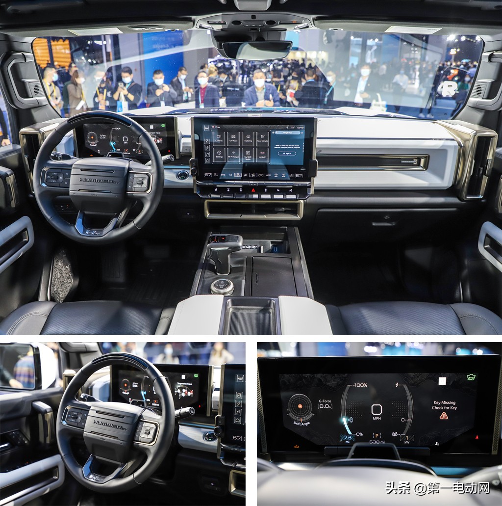 最大扭矩超1.5万牛米/3.5秒破百 GMC HUMMER EV硬汉来了