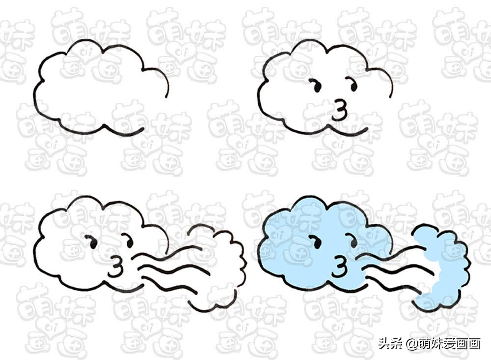 春天主题素材简笔画大全第二期 实例讲解,简单可爱