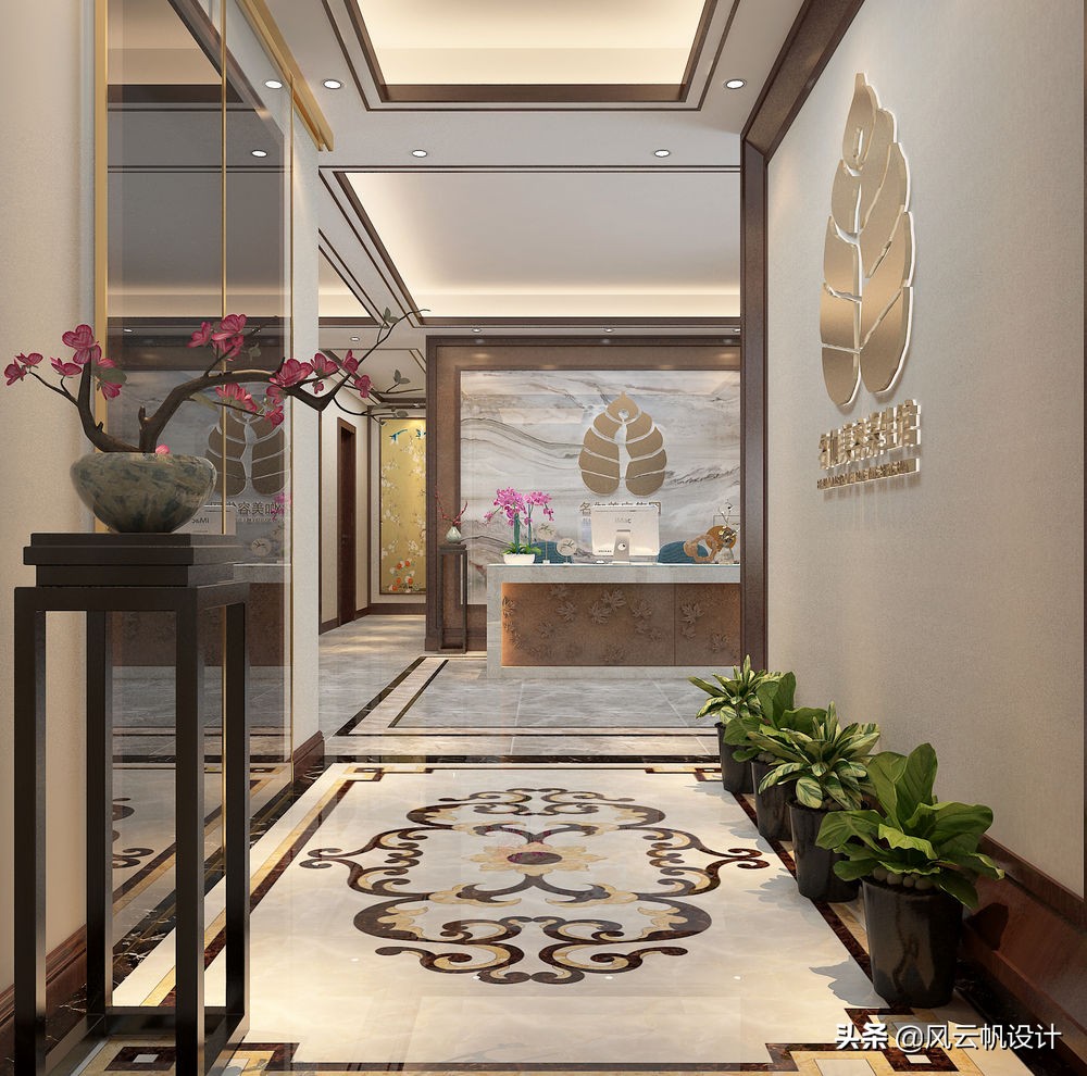 多亏公公指点，90后宝妈将美容院装中式风格，最终迎来宾客满座