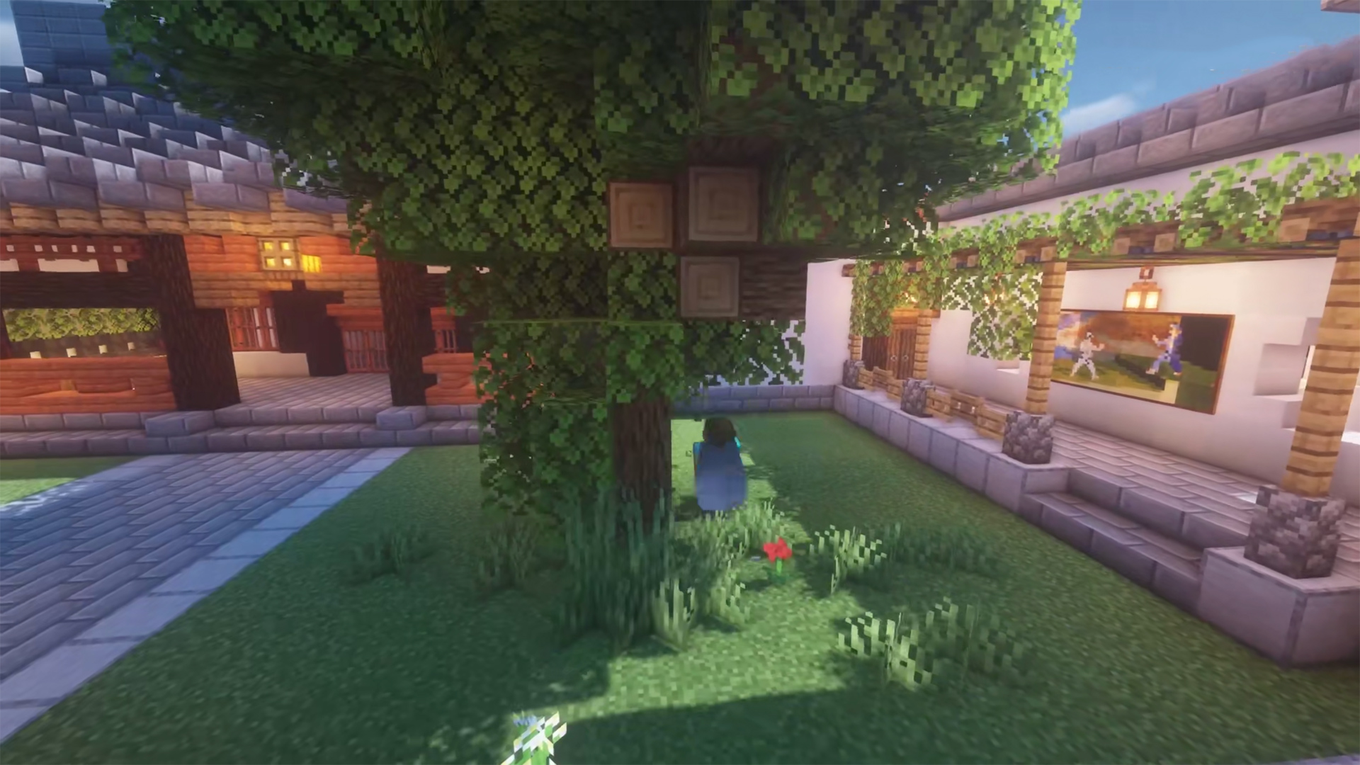 我的世界:在mc中建造一个四合院 浅谈建筑思维的运用攻略