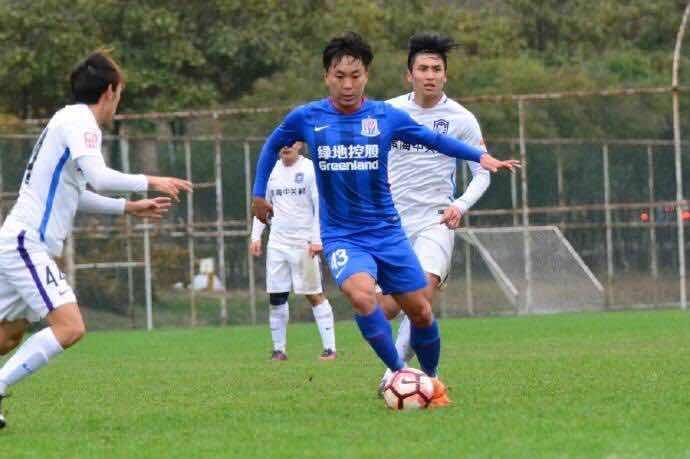 上海申花辽宁宏运现在几比几(U23联赛：鲁能3-0擒永昌 上港5-0狂胜延边 申花4-1泰达)