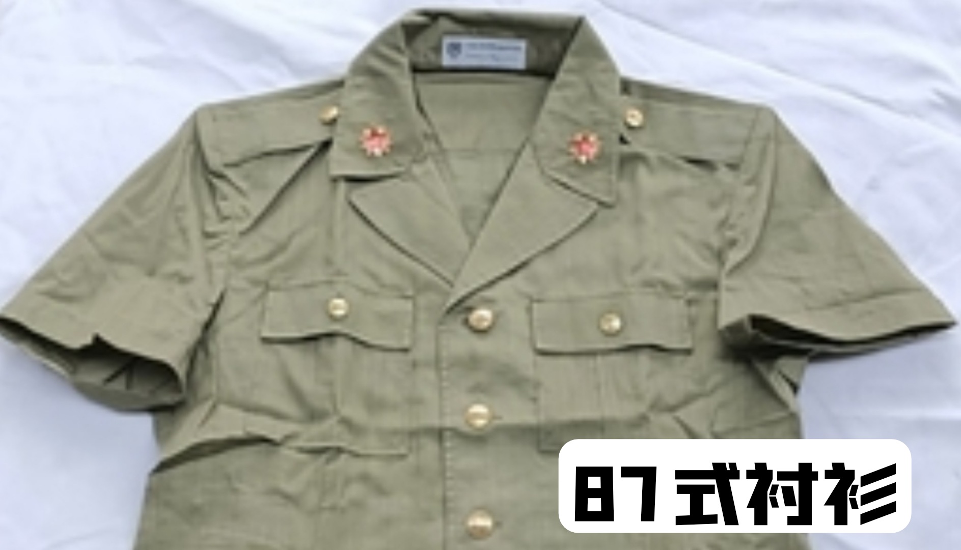 87式军服肩章(中国军服百年发展史(下))