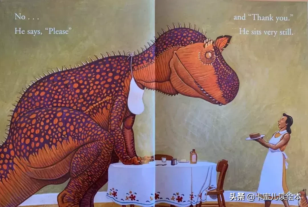 英文有声绘本How Do Dinosaurs Eat Their Food恐龙是怎么吃饭的
