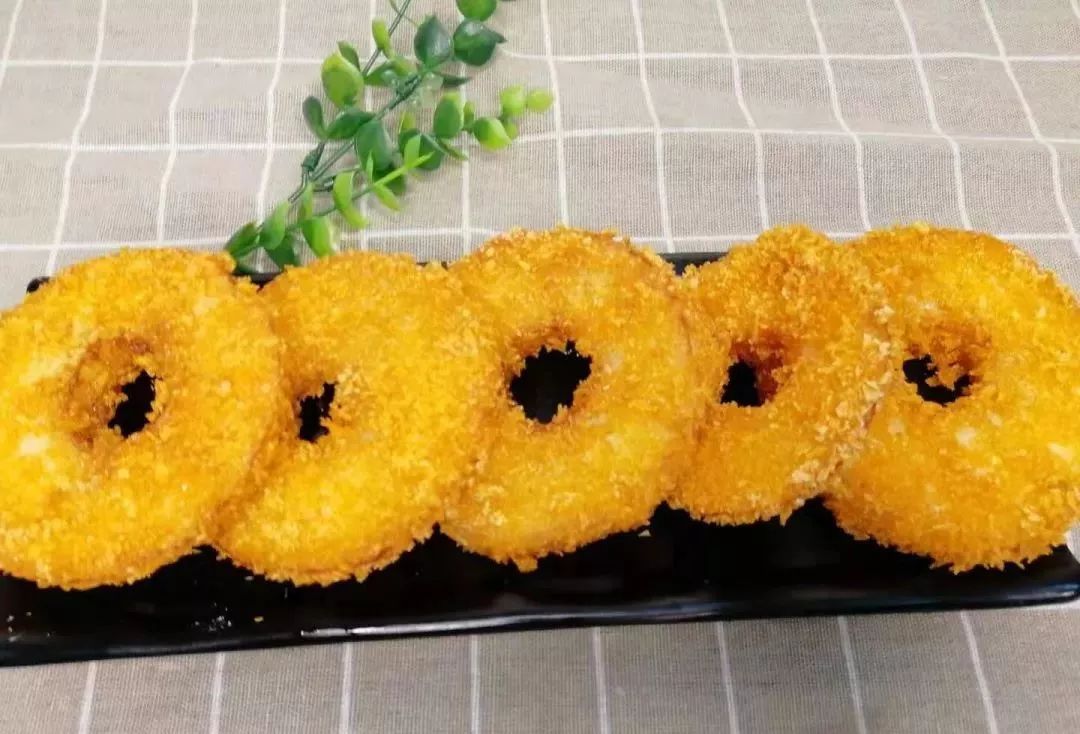 【苹果圈】做法步骤图 香而不腻，孩子们吃得很开心-起舞食谱网