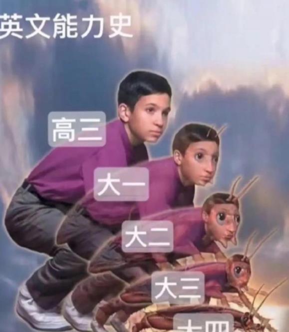 毕业生用梗图吐槽大学生活，堪比一部“退化史”，是我本人没错了