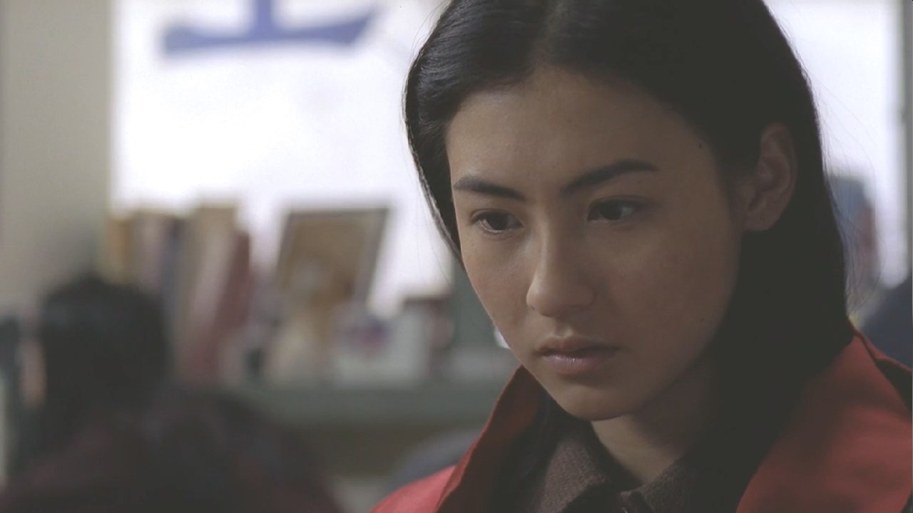 21歲時的張柏芝跟韓國大叔合作，用力認真的演出鑄就演技高光