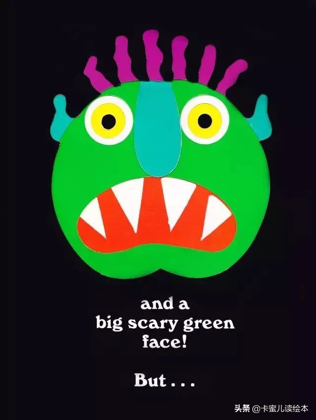 有声英文绘本故事《Go Away，Big Green Monster！》