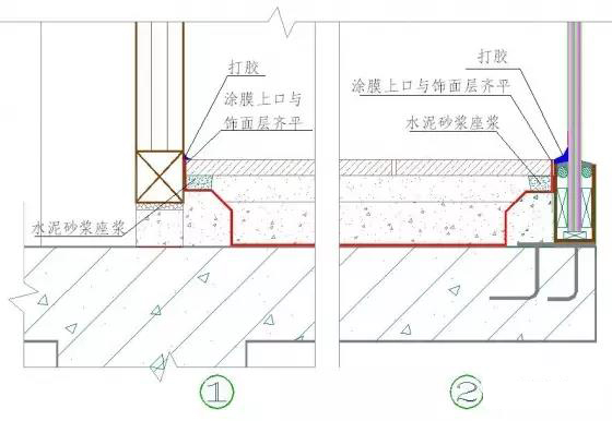 干货！50张施工节点详图，详解装饰装修施工工艺标准