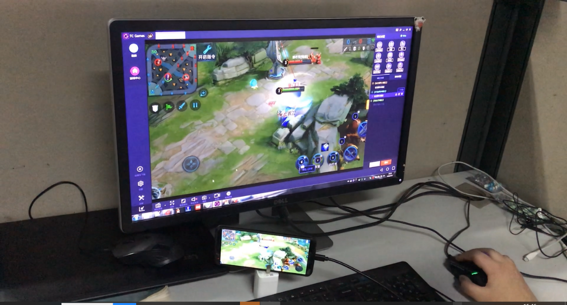 使用安卓投屏软件在电脑上玩吃鸡、王者手游的方法教程