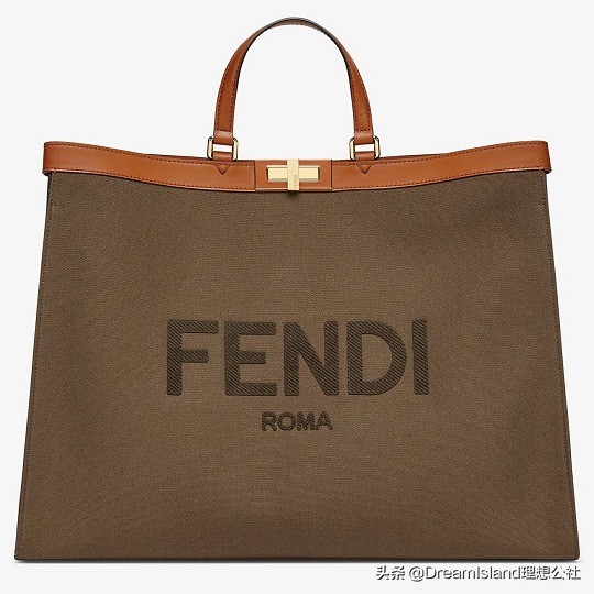 新包 | Fendi 更新2020春夏系列手袋：Peekaboo 大尺寸托特包