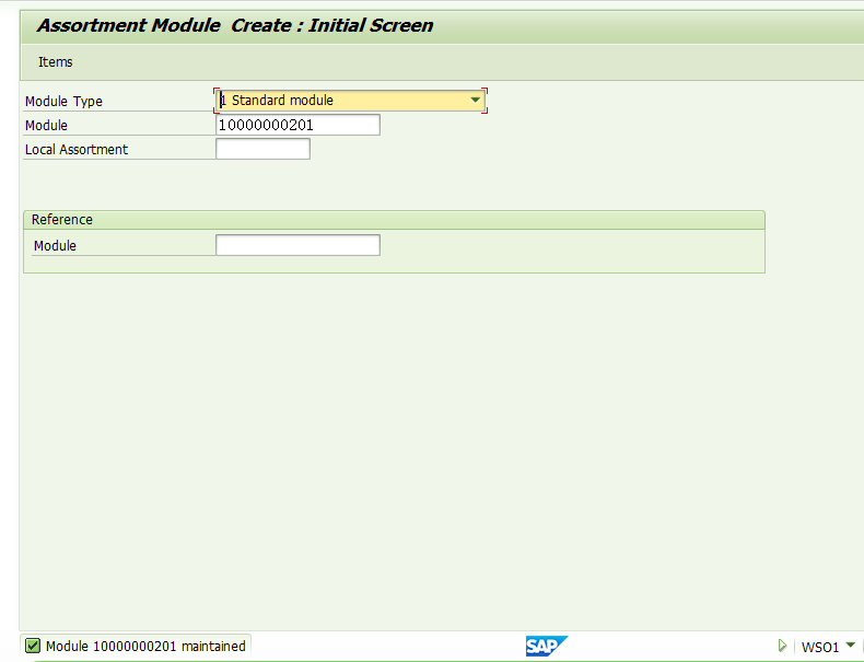 SAP RETAIL 商品LISTING方法之一