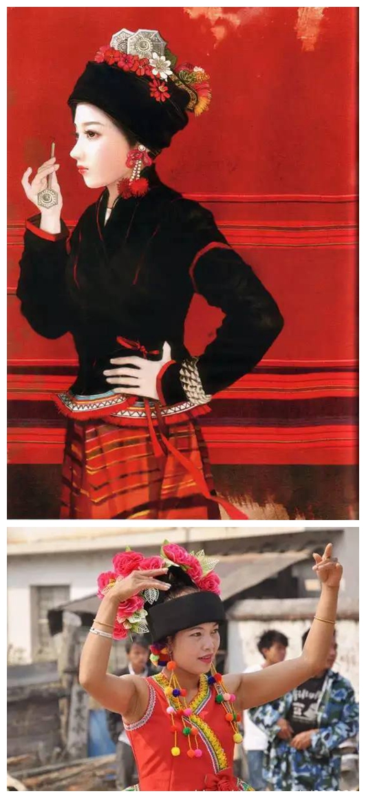 中国56个民族传统服饰大全