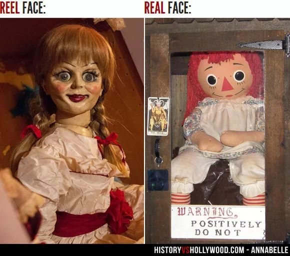 实际上,这个娃娃是真实存在的但,现实永远比电影更离奇在美国传说中
