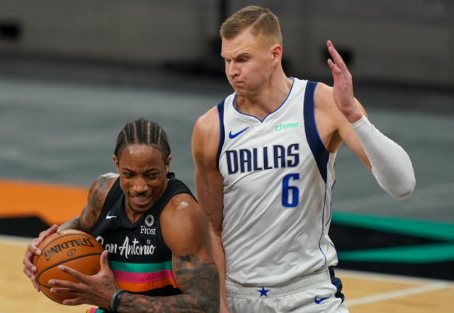 东契奇连线布伦森（东契奇36+9+11制胜一攻一传独行侠险胜马刺 双德55分）