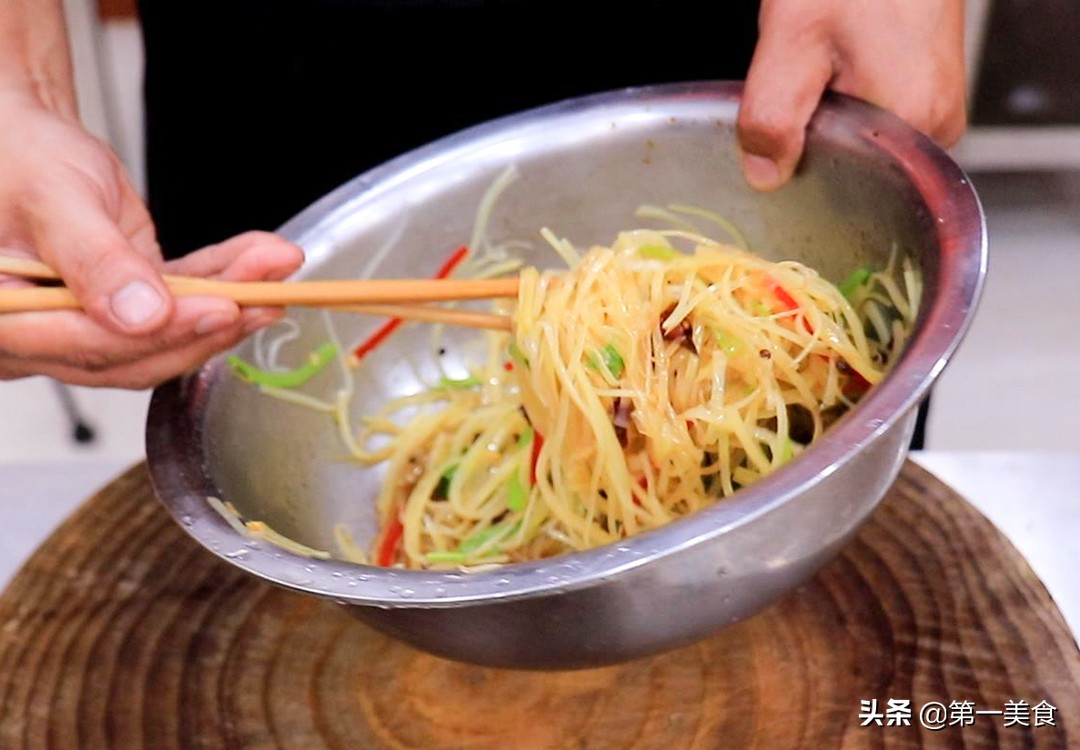 涼拌土豆絲,涼拌土豆絲的家常做法
