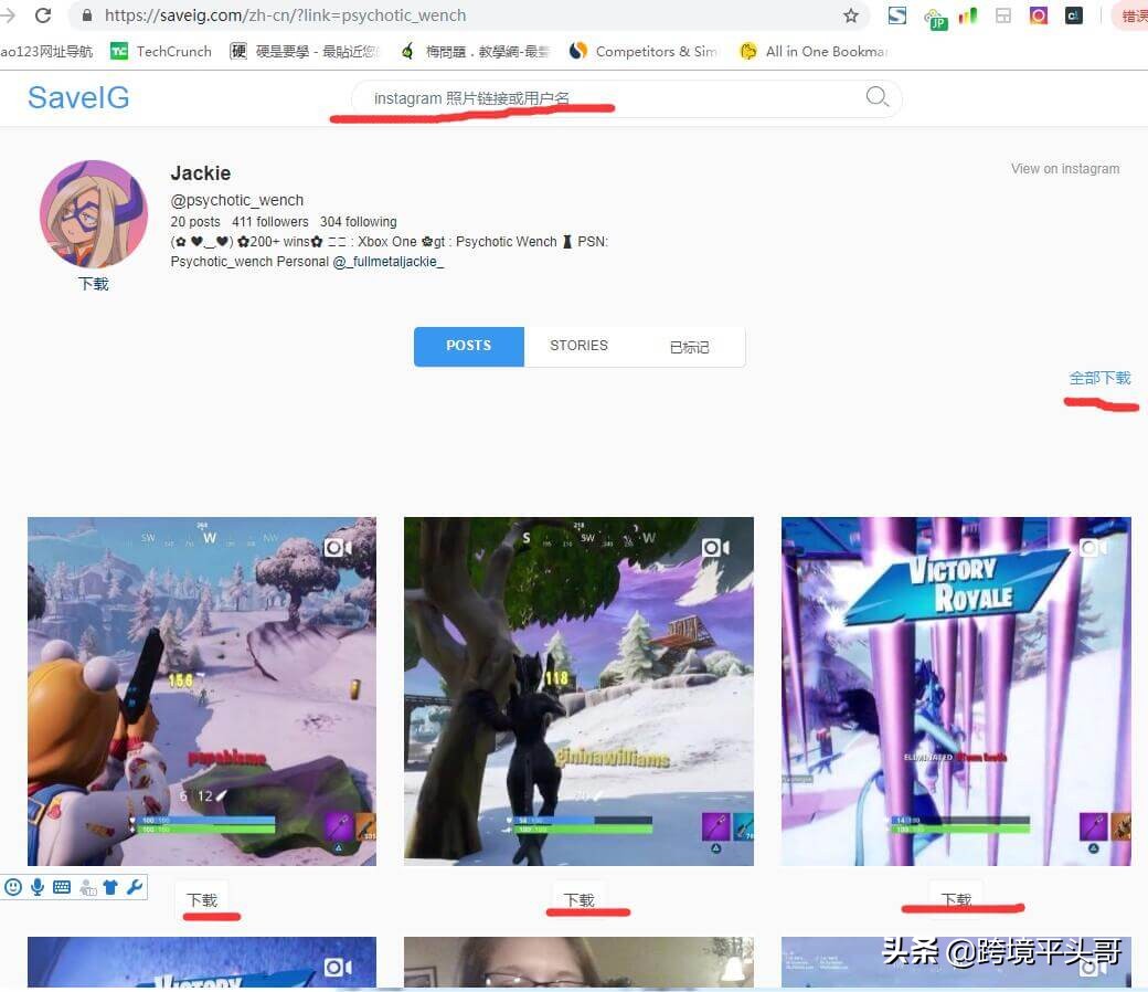 5招教你免费用电脑就可以下载保存instagram照片视频