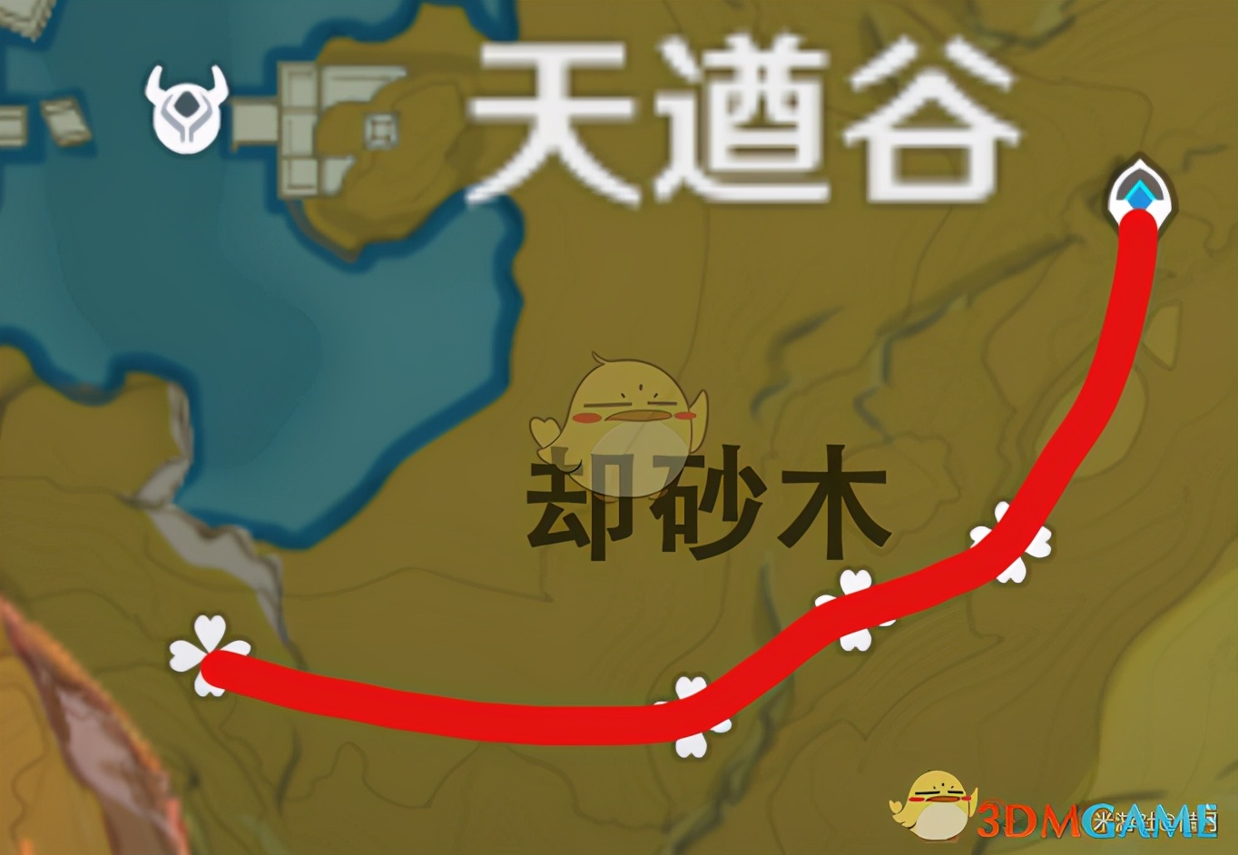 《原神》木材高效砍伐路线分享