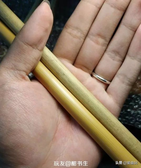 花100块钱，做一条玉竹手串，包浆后美如玉