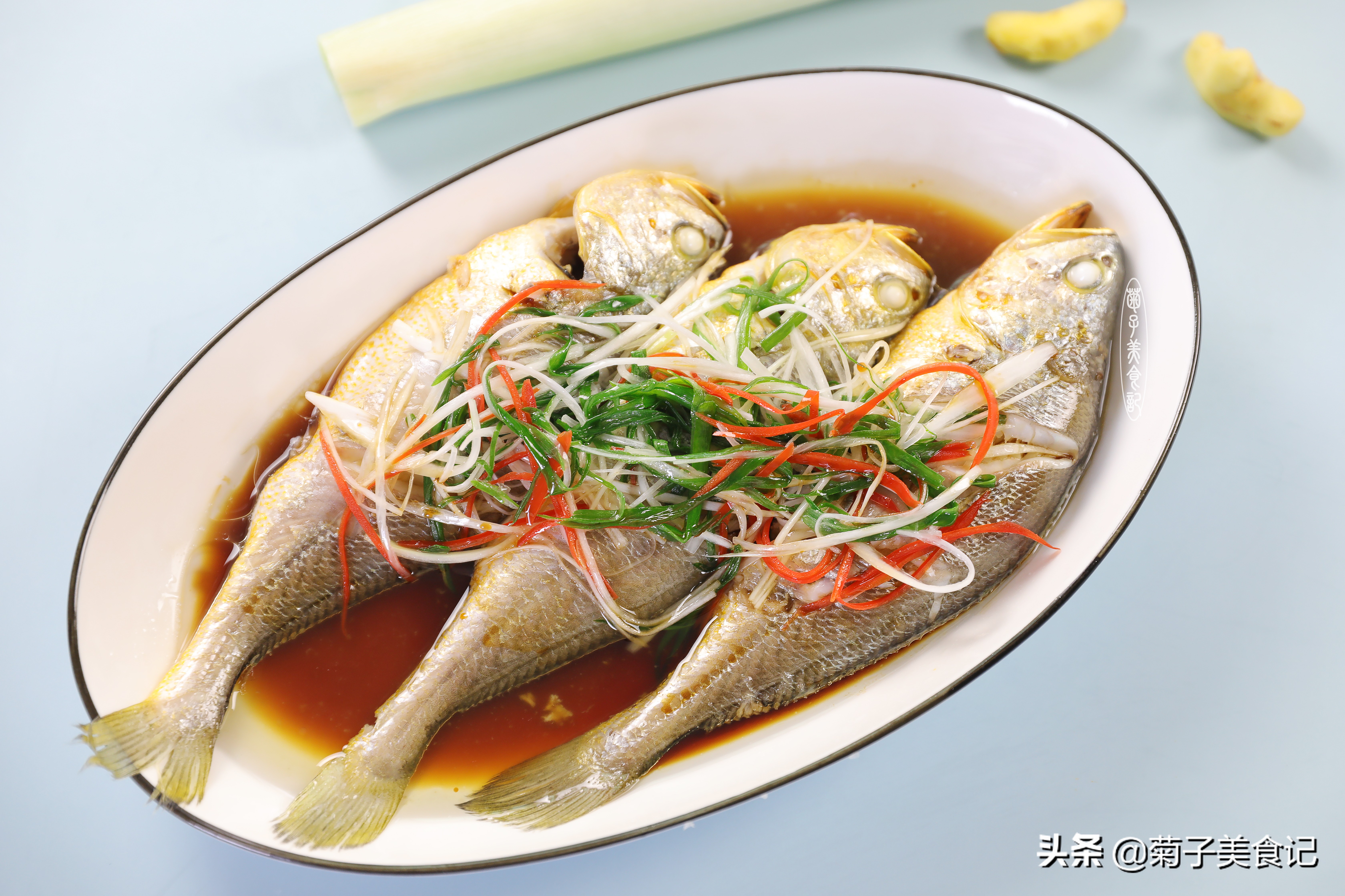 葱油小黄鱼
