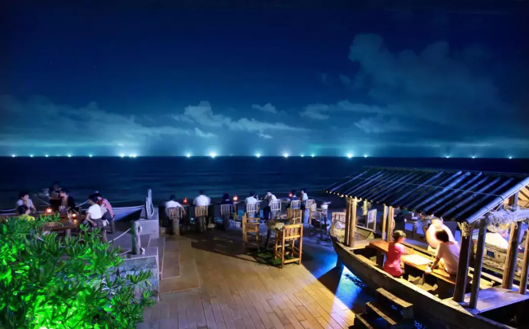 博鳌海的故事酒吧夜景图片