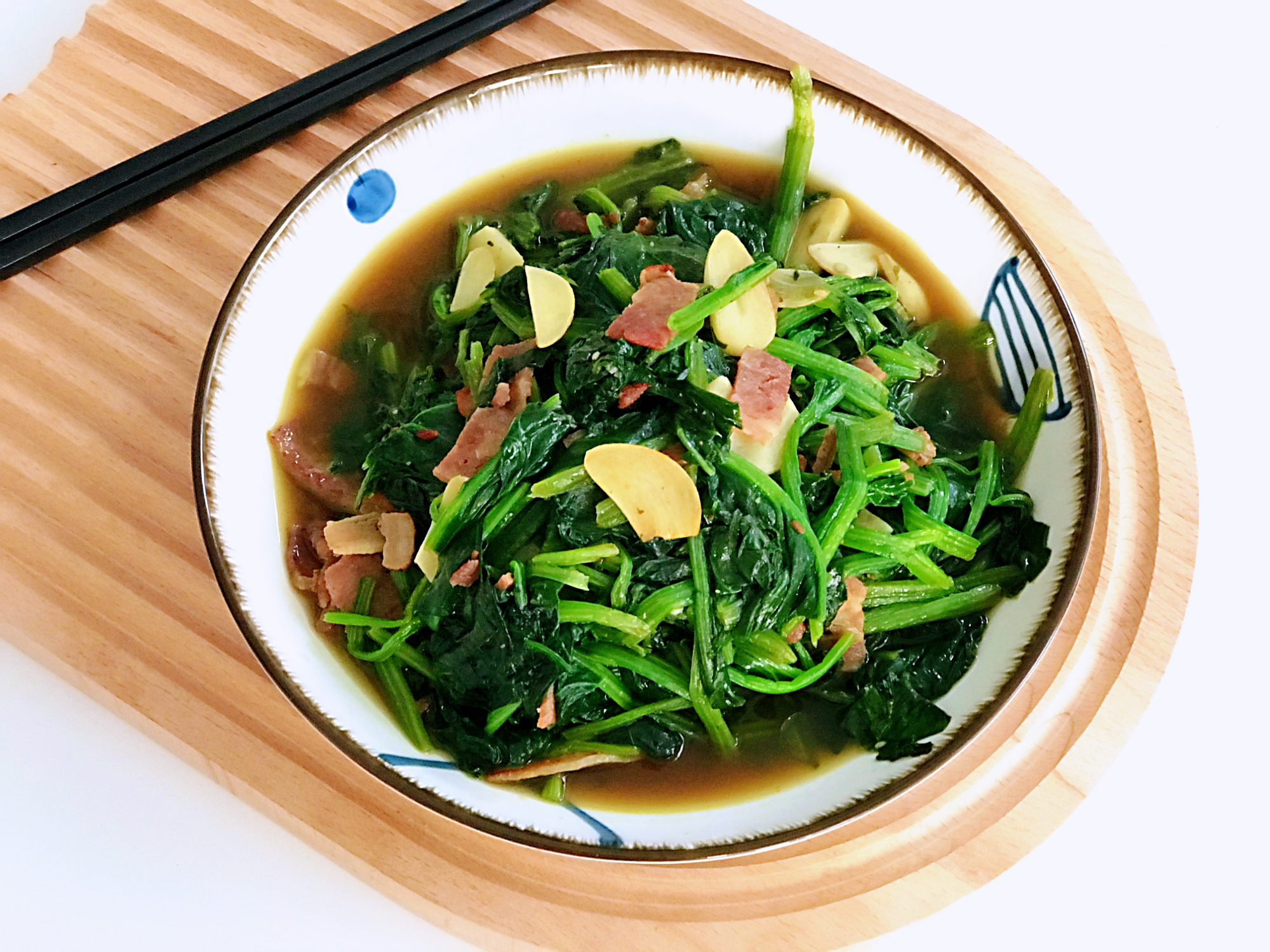 图片[11]-【培根菠菜】做法步骤图 补铁补钙身体棒-起舞食谱网