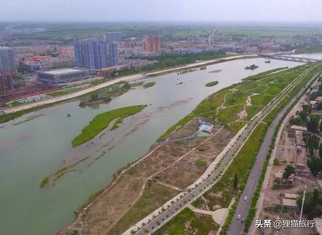 新疆焉耆县,开都河畔的迷人小城