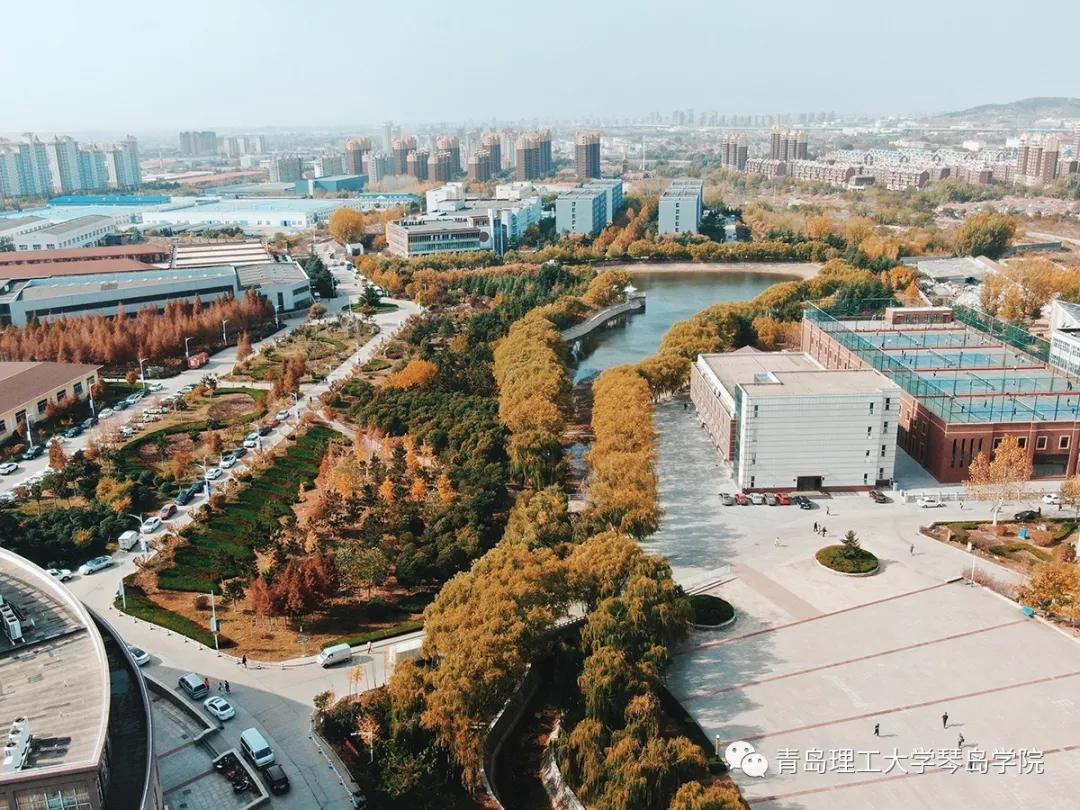 青岛理工大学琴岛学院：我把你画成画，与你平分琴院的秋色