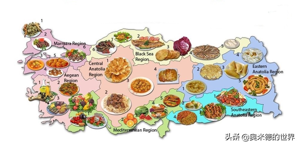世界三大美食王国之“土耳其”的20道招牌美食，你吃过几个？