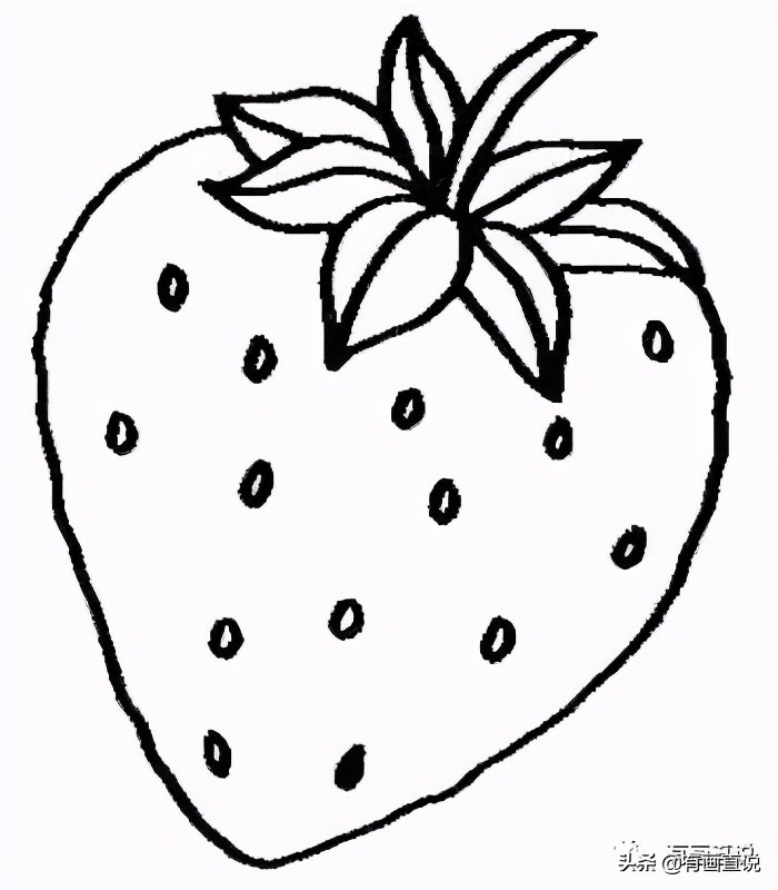 100种水果简笔画法儿童图片