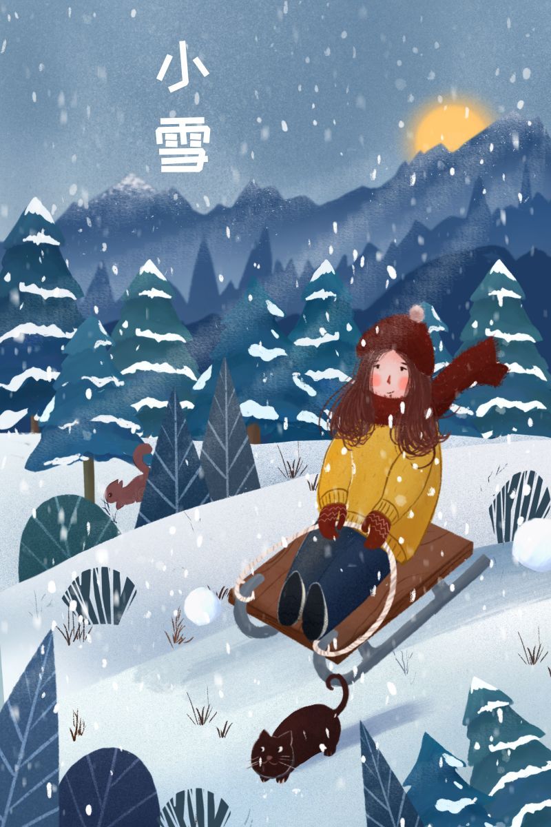 6 首小雪节气唯美古诗词 | 小雪已晴芦叶暗，长波乍急鹤声嘶