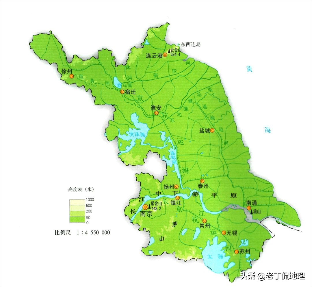 山西河北两省地图（看完就知道这两省的位置在哪）