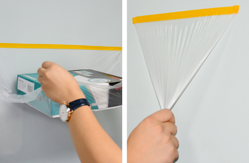 家具老是积灰？多功能遮蔽膜，随用随取，出远门也不怕家居落灰了