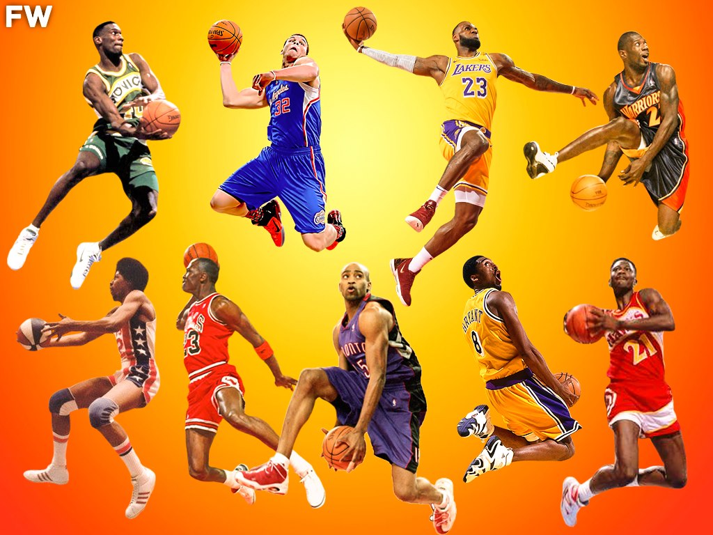 nba哪些是高飞球员(nba全时期十大扣将:"半神"文斯-卡特最接近神)