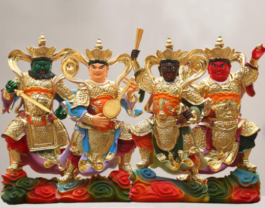 四大天王是哪四个(佛教的护法天神"四大金刚"(四大天王))