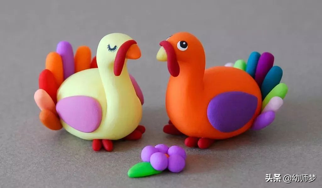 手工彩泥作品(手工彩泥作品图片大全)-我的快乐小窝