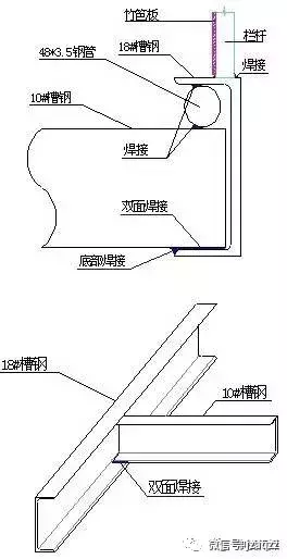 悬挑型钢卸料平台施工方案，超详细