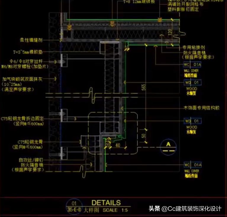 酒店专项隐蔽墙身节点管控标准解析