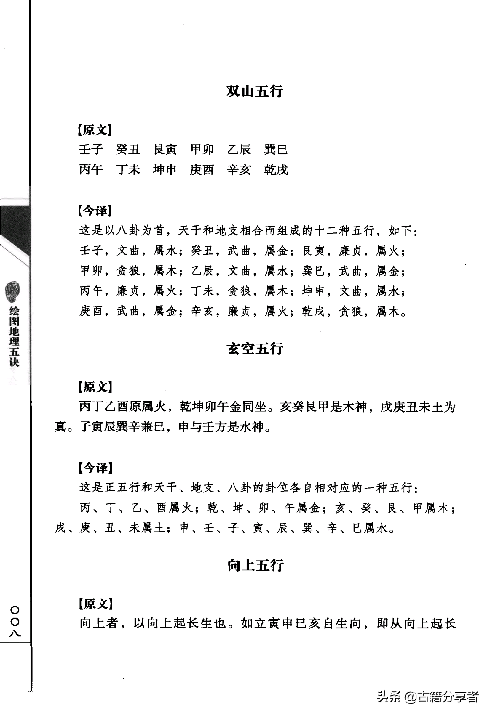 风水地理书  （绘图地理五决）卷一