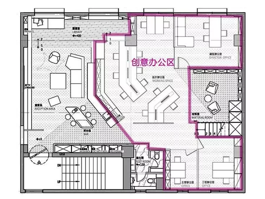 别人的办公室太棒!上海200㎡办公空间,现代简约又舒适