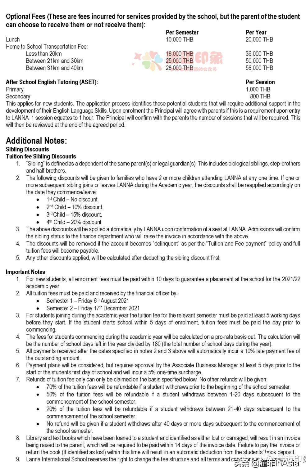 清迈32所国际学校、双语学校、私立学校、幼儿园2021年度大全