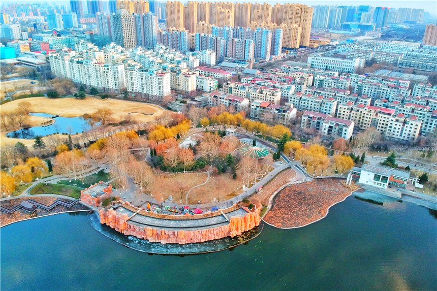 石家庄人最爱的城市公园,民心河从中间穿过,风景清幽不要门票