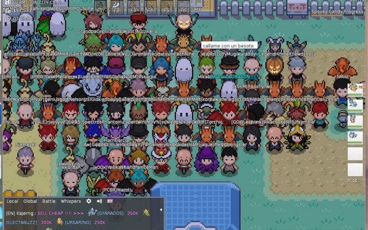 今日游戏推荐：口袋妖怪pokemmo(可联网）