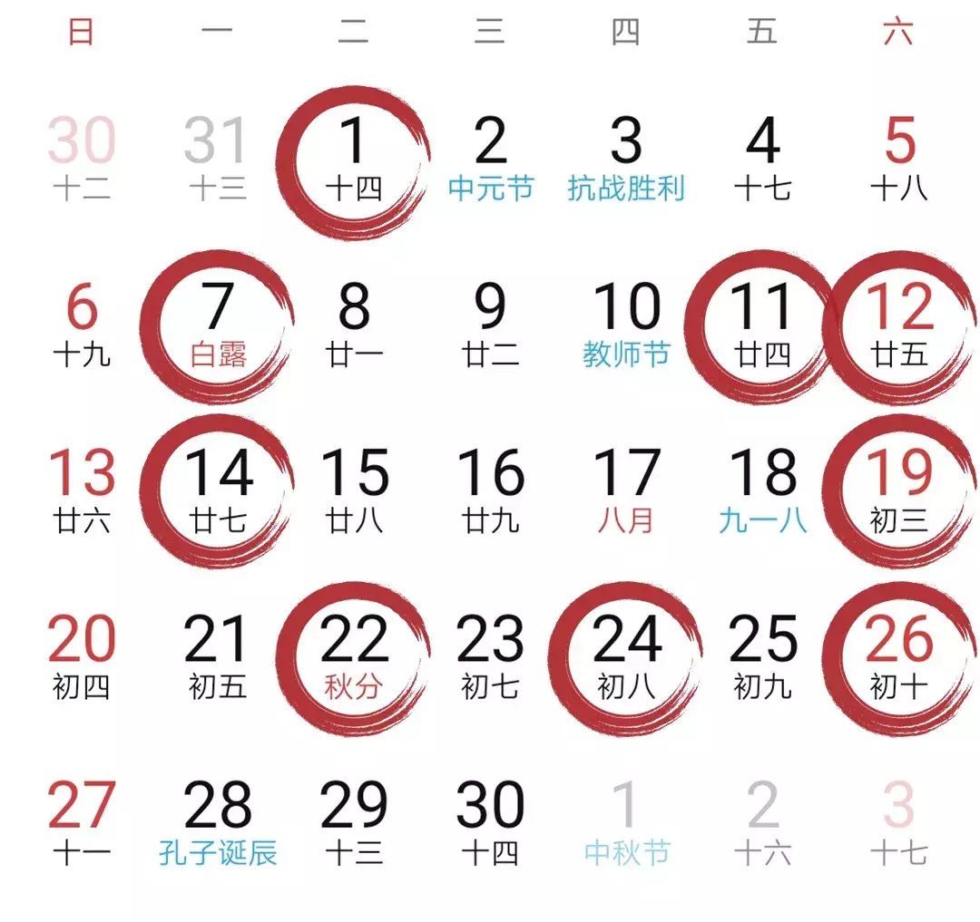 初六初八初九哪个日子好(黄道吉日｜2020年的好日子都给你们准备好啦，你还在等什么？)