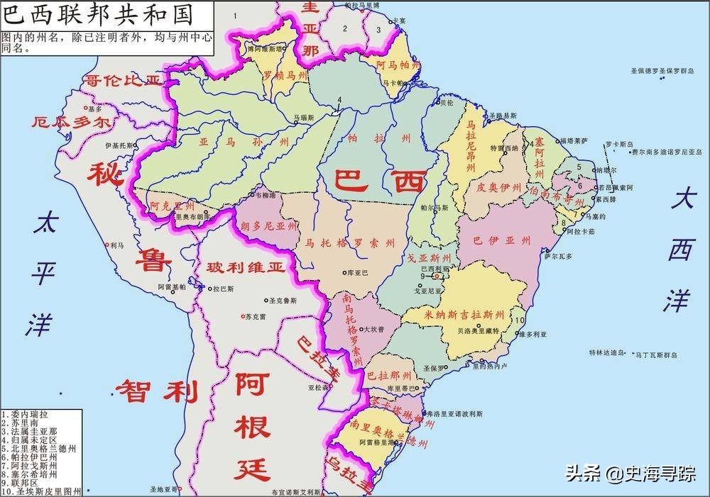 南美洲面积有多大南美洲面积最大的国家排名