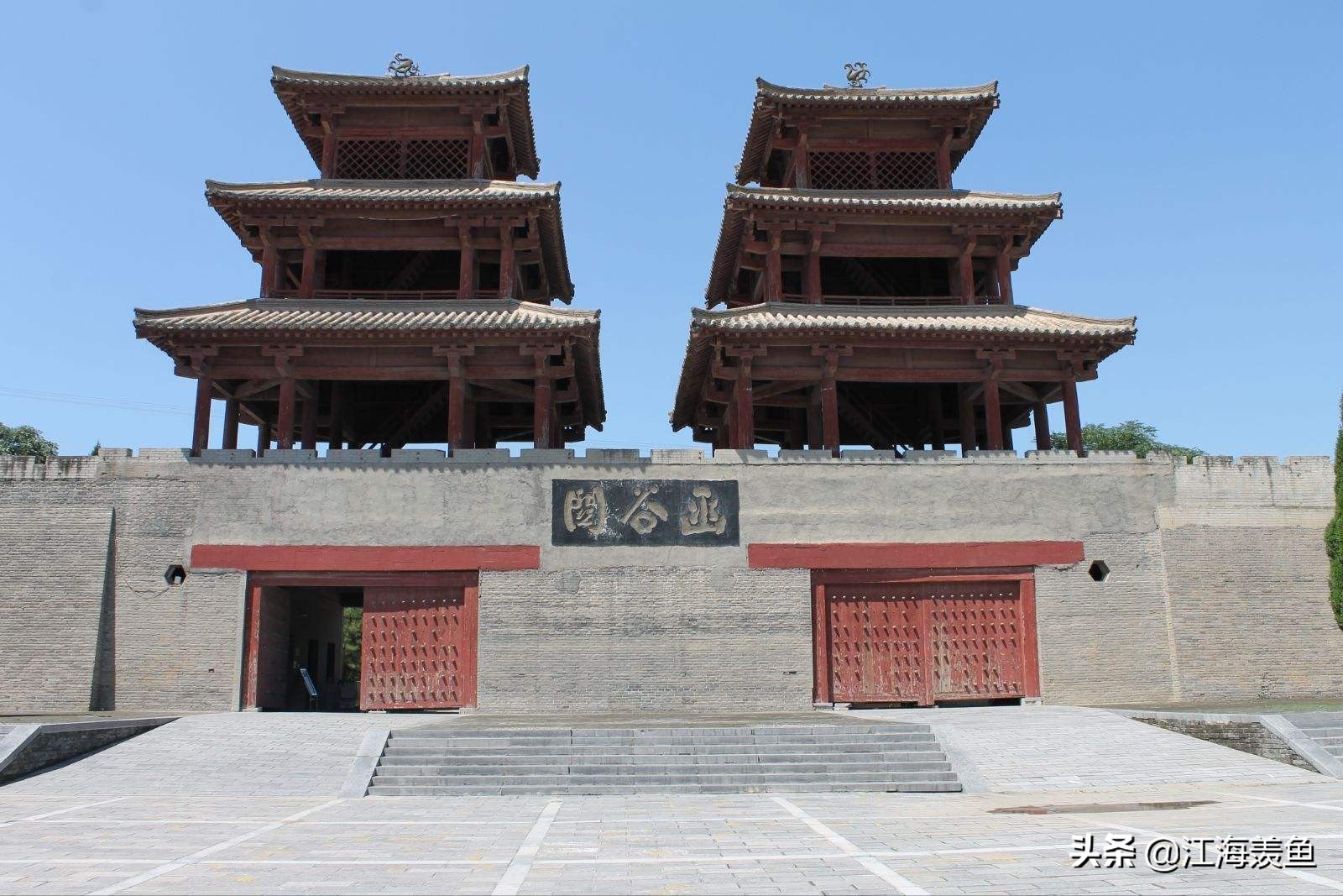 函谷关作为中国古代历史上建设最早的军事关隘,其东临绝涧,南靠秦岭