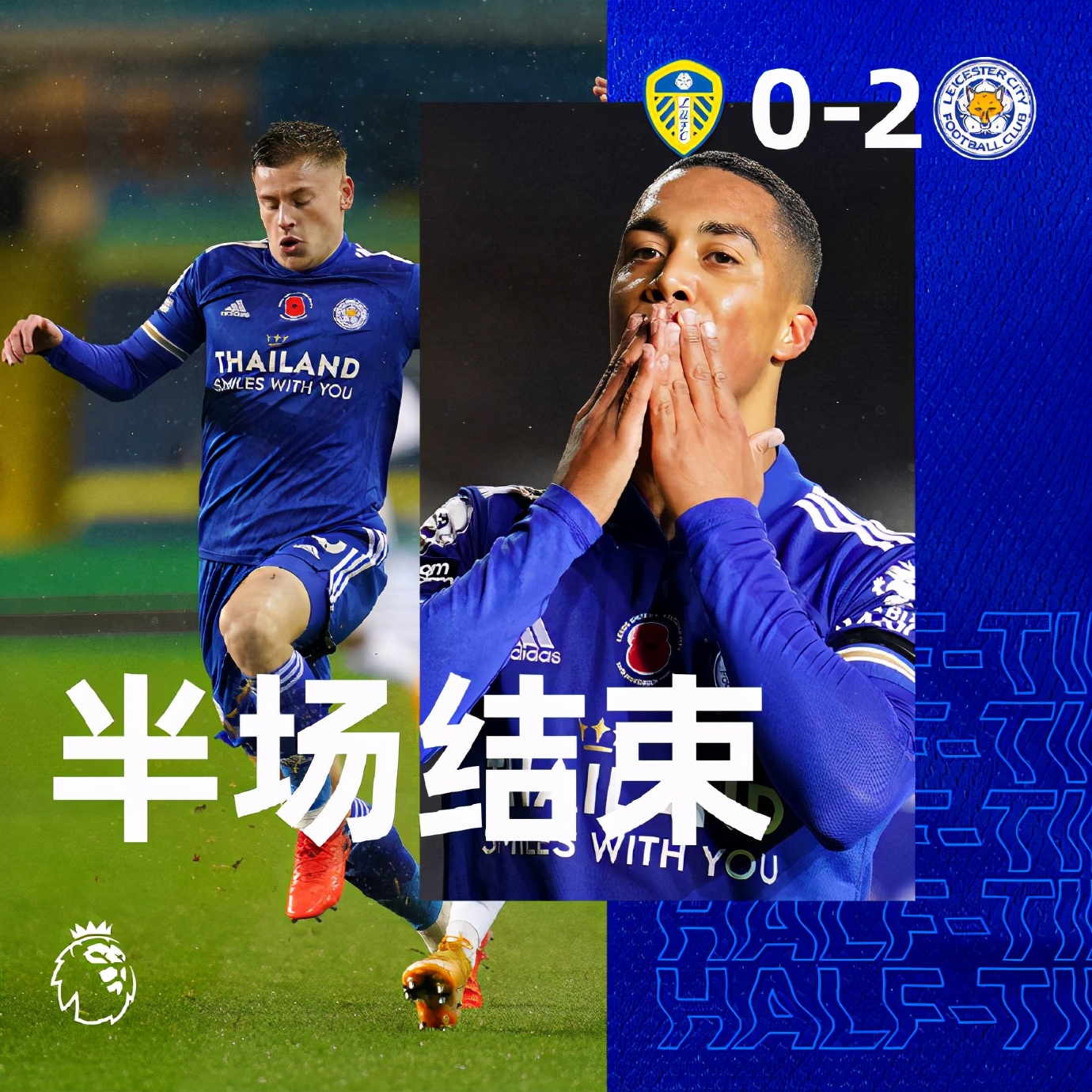 莱斯特城阿尔布莱顿(2-0到4-1，英超黑马大狂飙！33岁老将重燃战火，紧追红军)