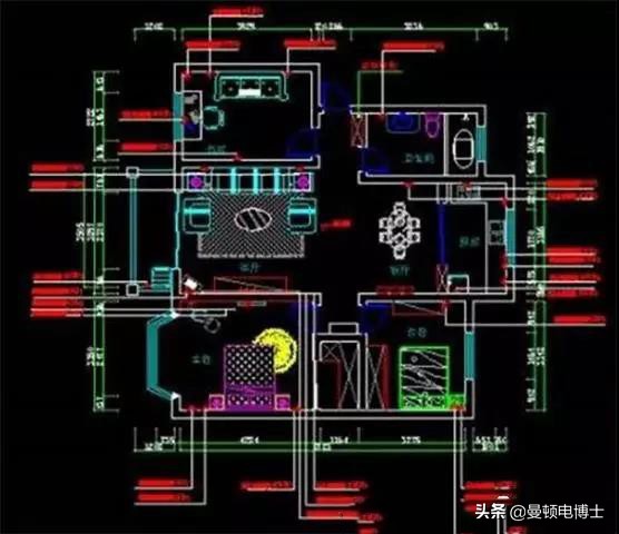 别被忽悠，教你怎样看水电安装工程设计图纸，图纸符号代表什么