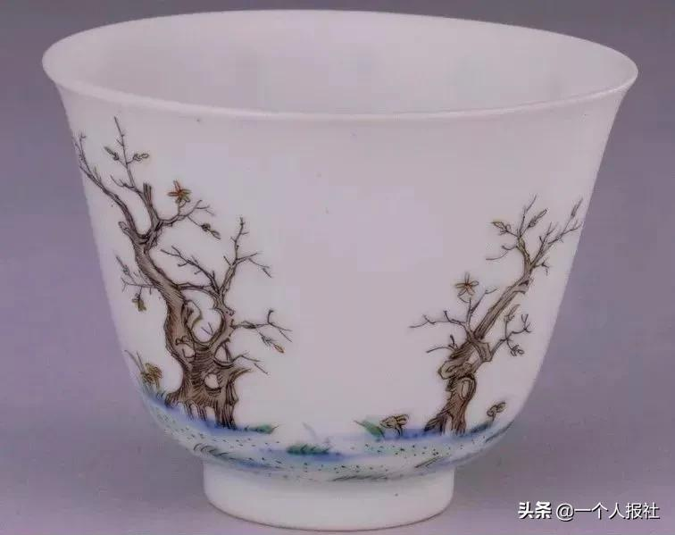 清康熙“十二花神杯”