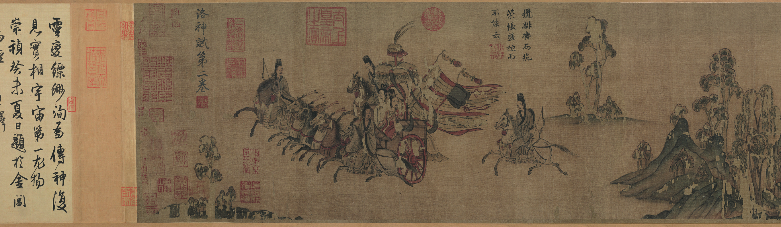 洛神赋图的作者 洛神赋图在哪里-经验帮